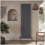 Scudo Bravo Double Designer Radiator 1800 x 476mm White