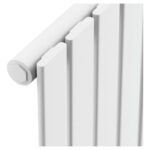 Scudo Bravo 600 x 614mm Single Designer Radiator White