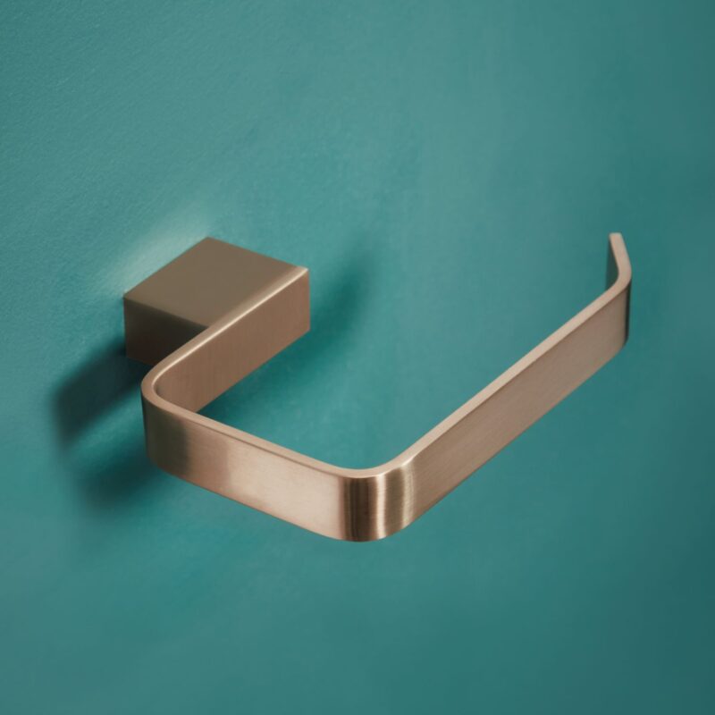 Scudo Monza Paper Holder Brushed Bronze