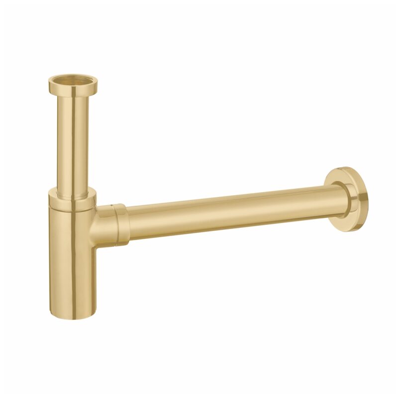 Scudo Minimalist Bottle Trap Brushed Brass Scudo Minimalist Bottle Trap Brushed Brass