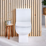 Scudo Choices 600 Short Projection Open Back Pan with Cistern & Soft Closing Seat