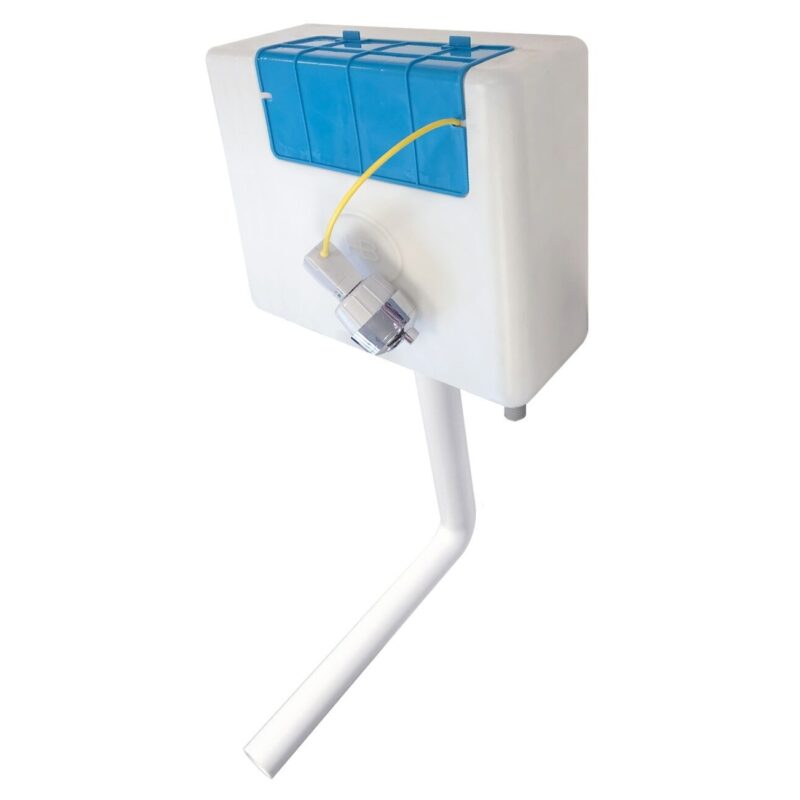 Scudo Bottom Inlet Concealed Cistern with Flush Button