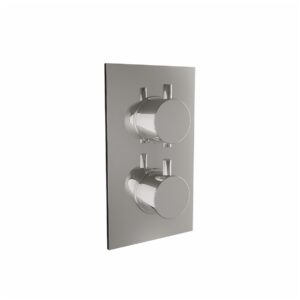 Scudo Twin Round Handle Concealed Shower Valve