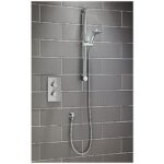 Scudo Twin Round Handle 2 Outlet Concealed Shower Valve