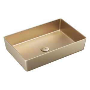 Scudo Core Basin Brushed Brass