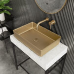 Scudo Core Basin Brushed Brass