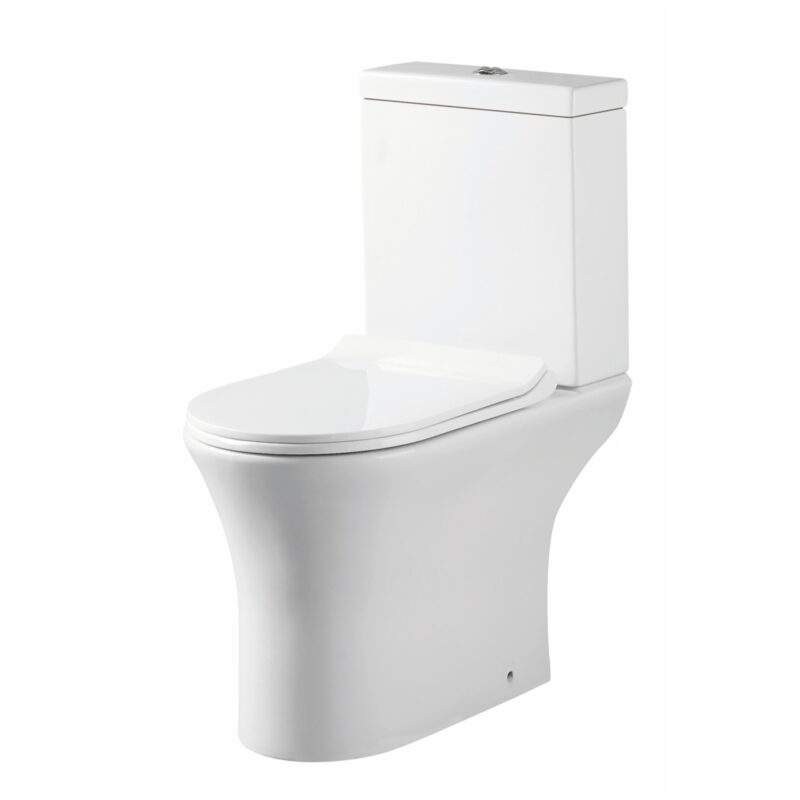 Scudo Deia Rimless Open Back WC Pan 425mm Scudo Deia Rimless Open Back WC Pan 425mm
