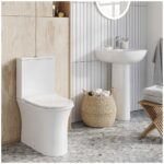 Scudo Deia Rimless Comfort Height Closed Back WC Pan 455mm