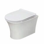 Scudo Deia Rimless Wall Hung Pan & Soft Closing Seat