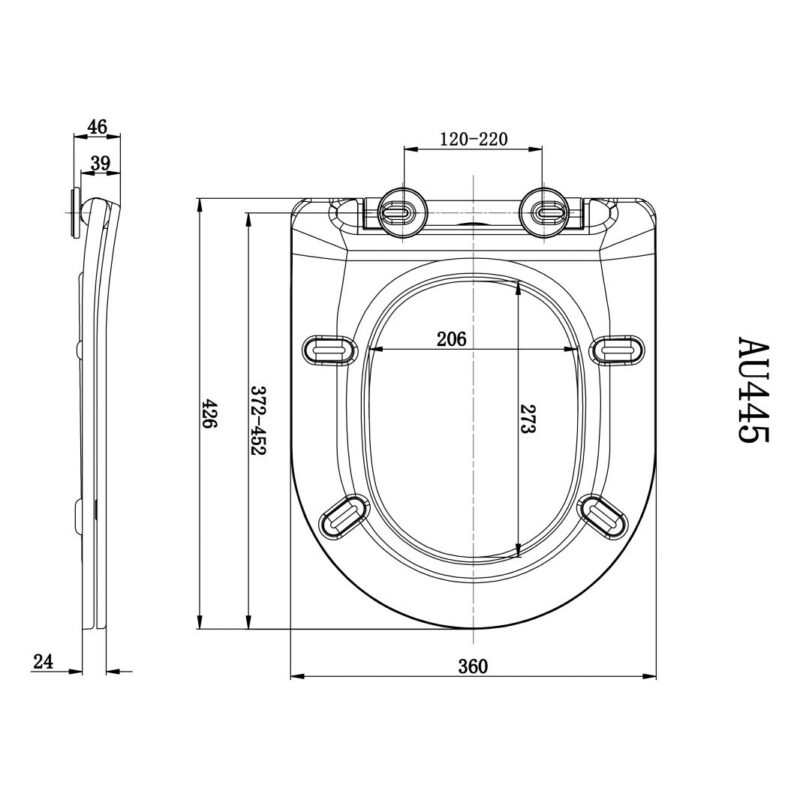 Scudo Deia Rimless Wall Hung Pan & Soft Closing Seat