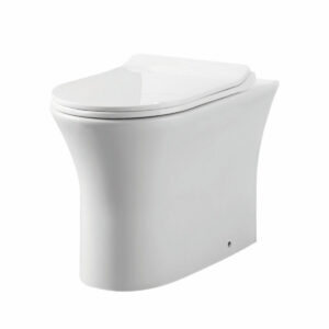 Scudo Deia Rimless Comfort Height Back to Wall Pan & Soft Closing Seat