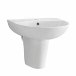 Scudo Deia / Belini 450mm Basin & Semi Pedestal