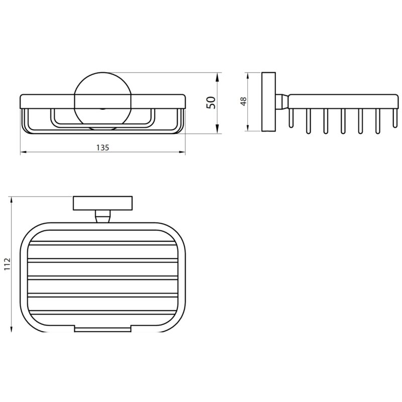 Scudo Delta Soap Basket