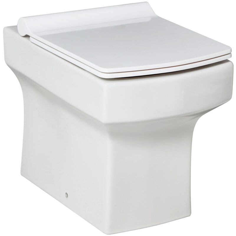 Scudo Denza Back To Wall Pan Toilet Pan