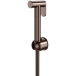 Scudo Douche Handset, Flexi Hose & Holder Brushed Bronze