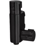 Scudo Thermostatic Vertical Valve for Douche Black
