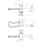 Scudo Integrated Douche Valve Kit Brushed Brass