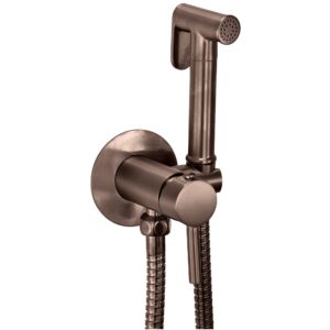 Scudo Integrated Douche Valve Kit Brushed Bronze