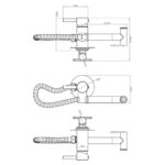 Scudo Integrated Douche Valve Gunmetal