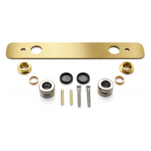 Scudo Easy Kit Plate Brushed Brass