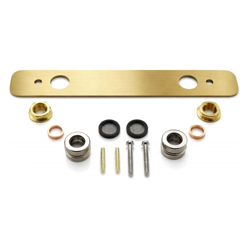 Scudo Easy Kit Plate Brushed Brass Scudo Easy Kit Plate Brushed Brass