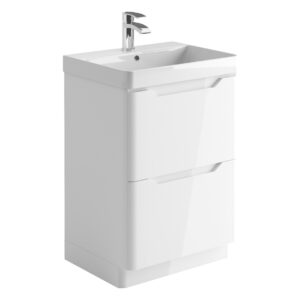 Scudo Ella 600 Floor Unit Gloss White