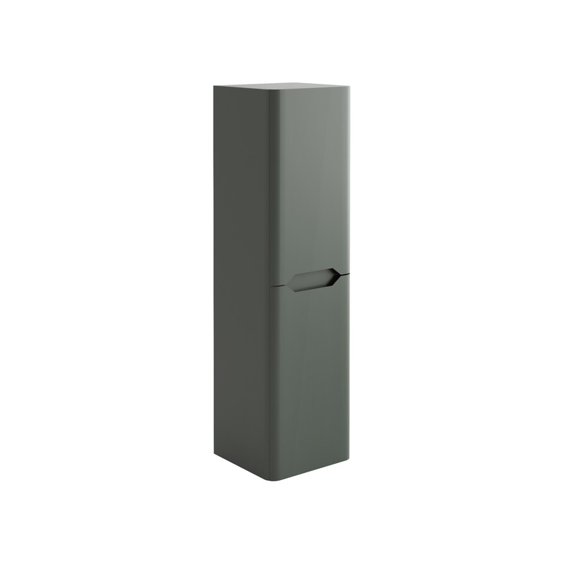 Scudo Ella 1400 Tall Boy Cabinet Anthracite Scudo Ella 1400 Tall Boy Cabinet Anthracite