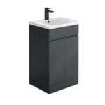 Scudo Empire 500mm Vanity Unit & Basin Matt Anthracite
