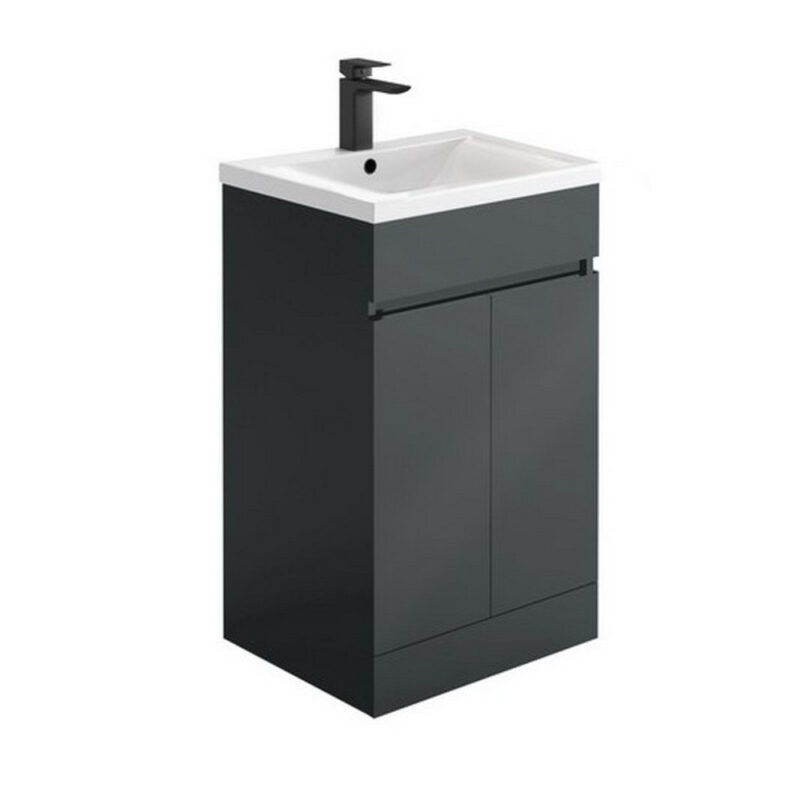 Scudo Empire 500mm Vanity Unit & Basin Matt Anthracite Scudo Empire 500mm Vanity Unit & Basin Matt Anthracite