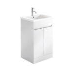Scudo Empire 500mm Vanity Unit & Basin Gloss White