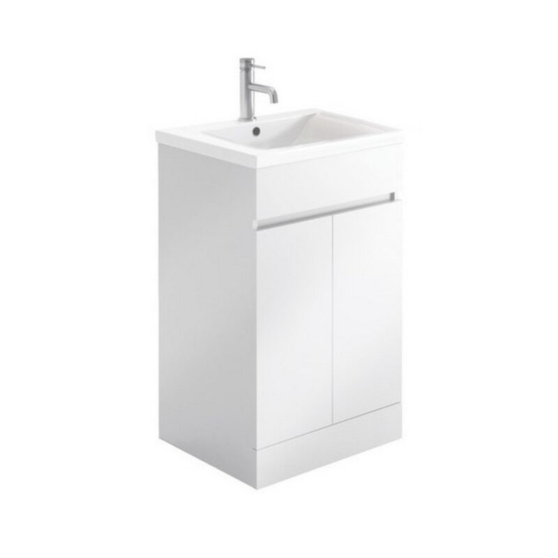 Scudo Empire 500mm Vanity Unit & Basin Gloss White Scudo Empire 500mm Vanity Unit & Basin Gloss White