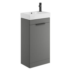 Scudo Esme 450 Cloakroom Unit Dust Grey