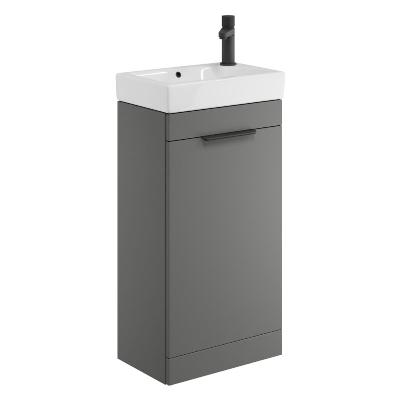 Scudo Esme 450 Cloakroom Unit Dust Grey Scudo Esme 450 Cloakroom Unit Dust Grey