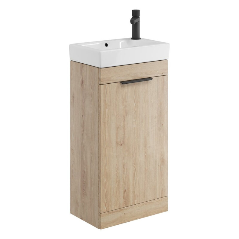 Scudo Esme 450 Cloakroom Unit Davos Oak Scudo Esme 450 Cloakroom Unit Davos Oak