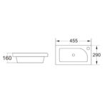 Scudo Esme 450mm Davos Oak Cloakroom Vanity Unit & Basin