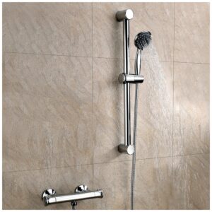 Scudo Round Brass Body Valve, Riser Kit & Fast Fix Brackets