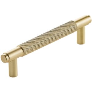 Scudo Knurled 160mm Handle Brushed Brass