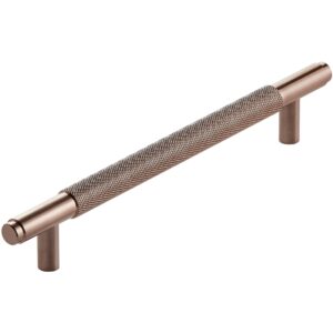 Scudo Knurled 250mm Handle Brushed Bronze