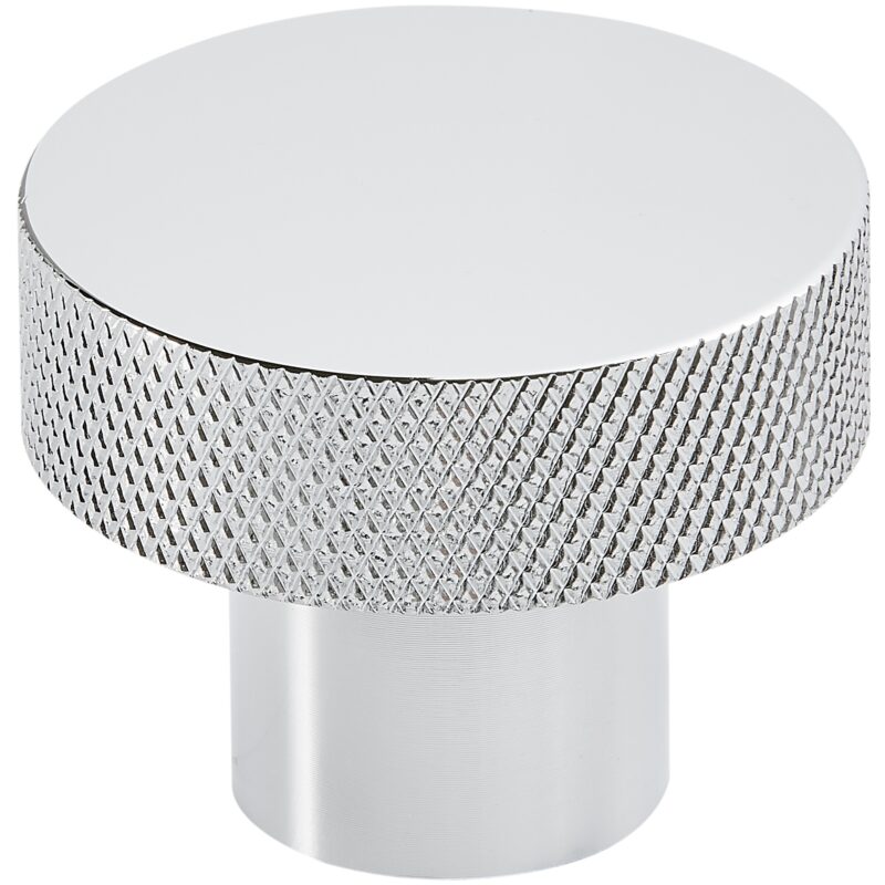 Scudo Knurled Round Handle 42mm Chrome