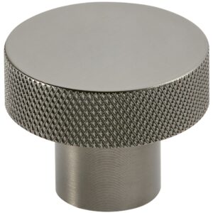 Scudo Knurled Round Handle 42mm Gunmetal