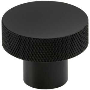 Scudo Knurled Round Handle 42mm Black