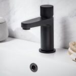 Scudo Koko Mini Mono Basin Mixer Tap Black