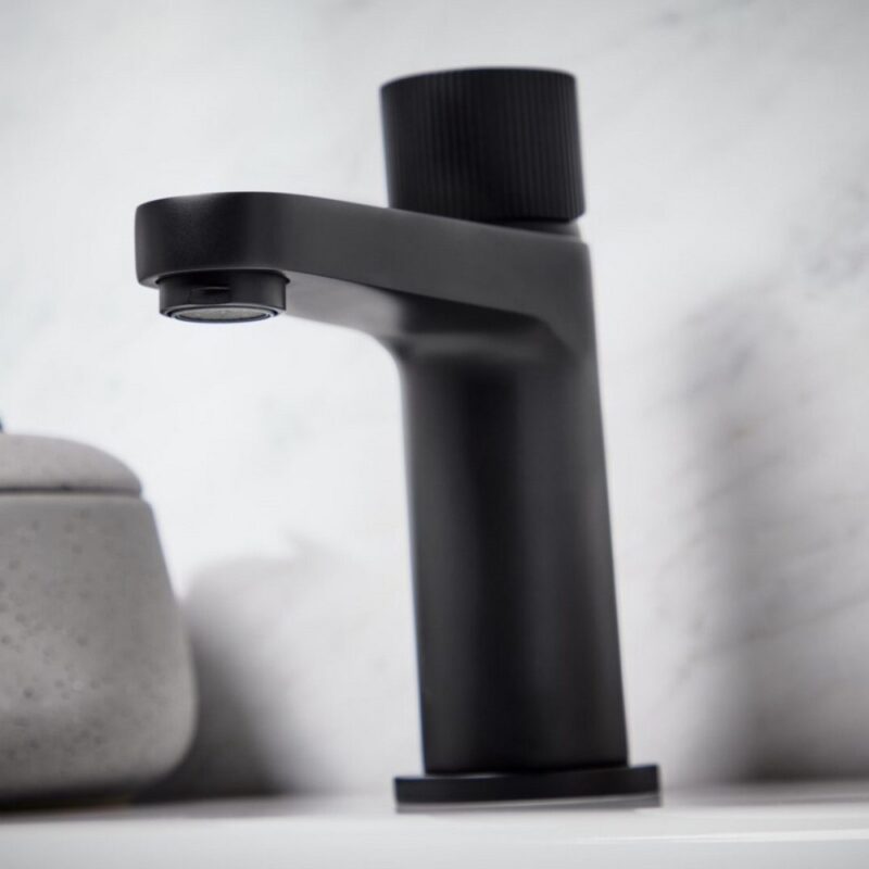 Scudo Koko Mono Basin Mixer Tap Black