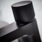 Scudo Koko Tall Basin Mixer Tap Black