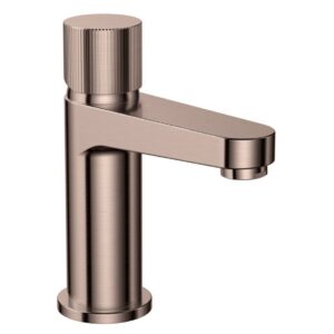 Scudo Koko Mono Basin Mixer Tap Brushed Bronze