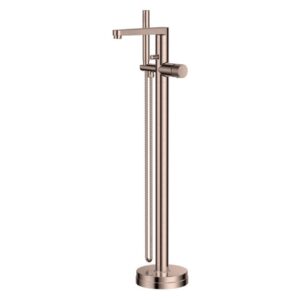 Scudo Koko Freestanding Bath Shower Mixer Brushed Bronze