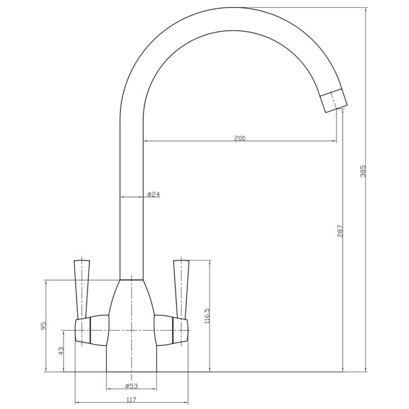 Scudo Marlo Kitchen Tap