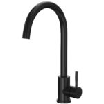 Scudo Manhattan Black Kitchen Mixer Tap