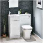 Scudo Lili 900mm Gloss White WC Unit for L Shape Furniture