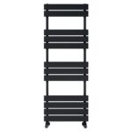 Scudo Life 1200 x 450mm Towel Radiator Black